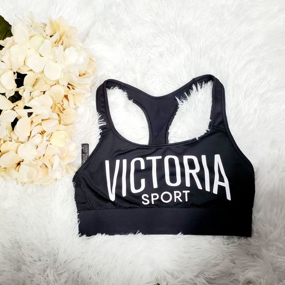 Victoria's Secret Other - victoria secret black sport bra logo size S